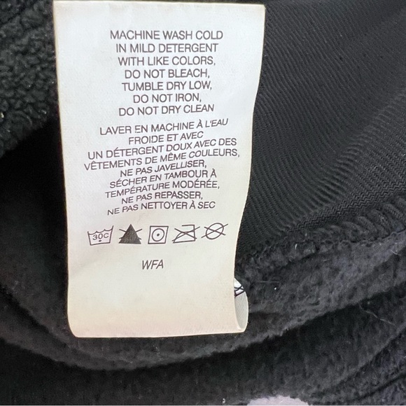 Vintage Columbia Men’s Black Full Zip Fleece Vest with Zippered Front Pockets XL - Picture 8 of 10